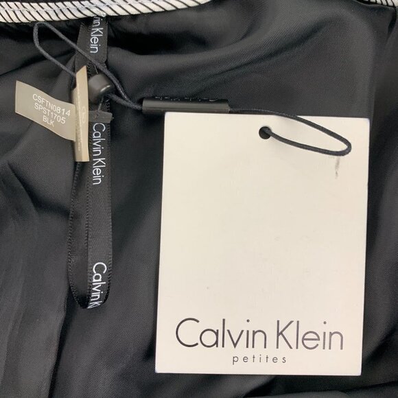 Calvin Klein Petite Size Pencil Skirt - Black, Size 8P NWT - Picture 7 of 11